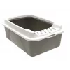 Slēgta kaķu tualete rotho Bonnie Eco Kapučīno 30 L pārklāta plastmasas paplāte ar vāku, 572×393×209 mm