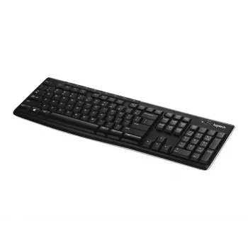 Logitech K270 bezvadu tastatūra ar Unifying uztvērēju, melna