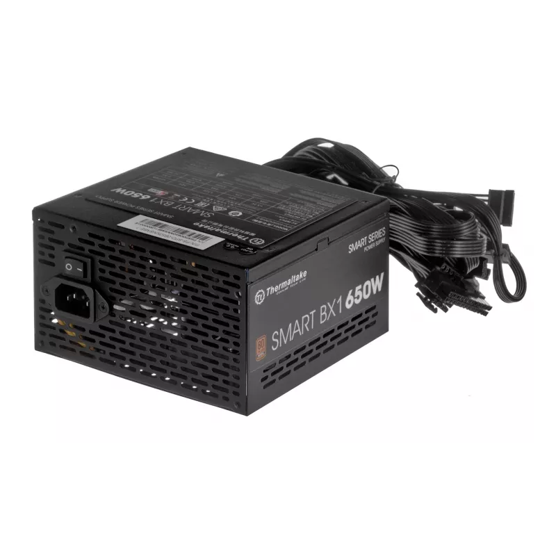 Barošanas bloks Thermaltake Smart BX1 PS-SPD-0650NNSABE-1 (650 W; Active; 120 mm)