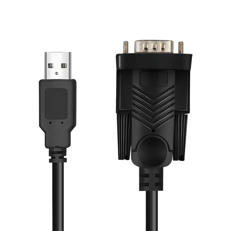 LogiLink AU0048A Seriālais kabelis Melns 1.5 m USB A DB-9