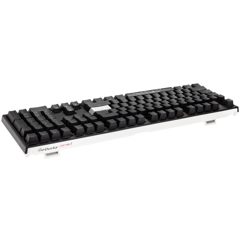 Ducky One 2 RGB tastatūra Spēļu USB QWERTY Melna Mehāniska Ar vadu