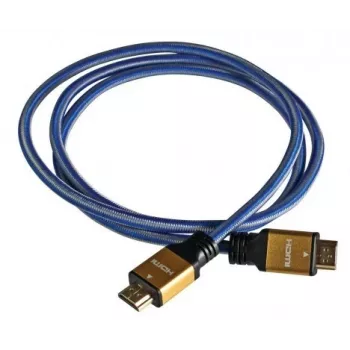 HDMI kabelis IBOX ITVFHD04 1,5 m, HDMI 2.0, 18 Gbps, 4K (4096×2160), apzeltīti kontakti, vīrietis-vīrietis