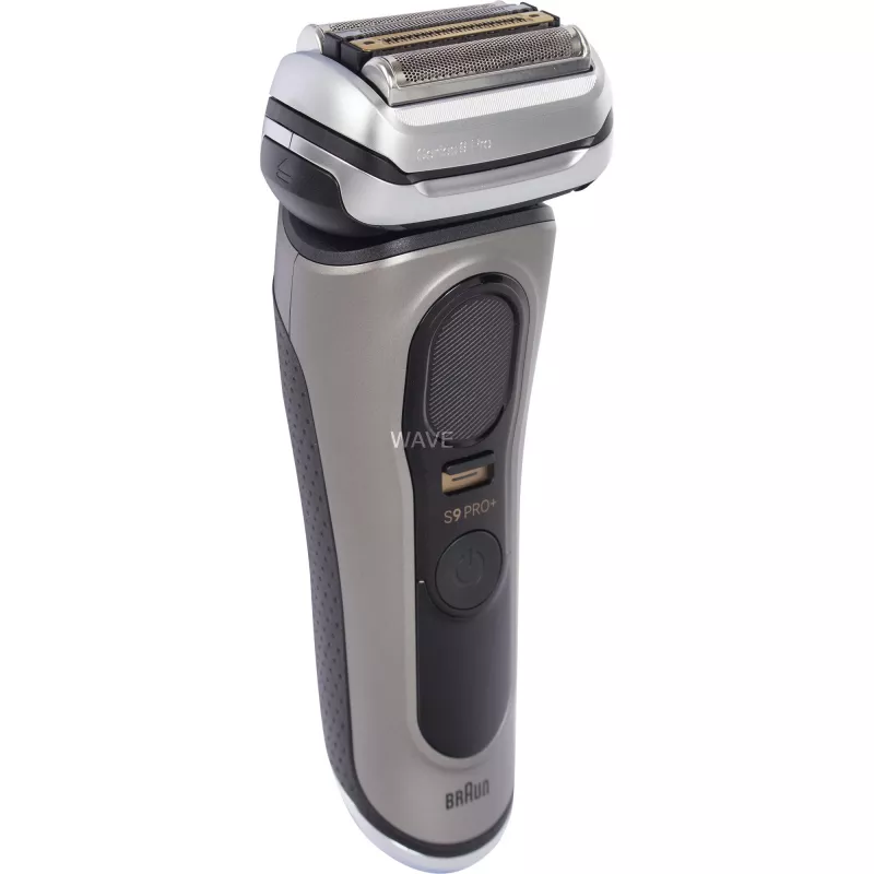 Braun Series 9 Pro+ 9565cc mitrais un sausais folijas skuveklis ar trimeri Metallic
