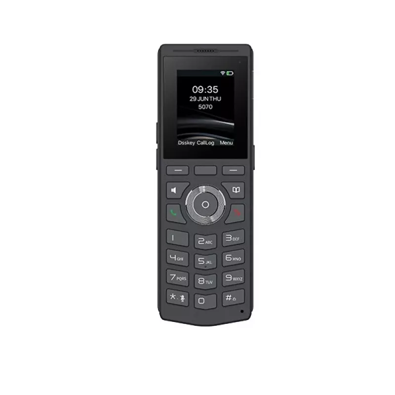 IP mobilais tālrunis Fanvil W610W melns 4 līnijas Wi-Fi