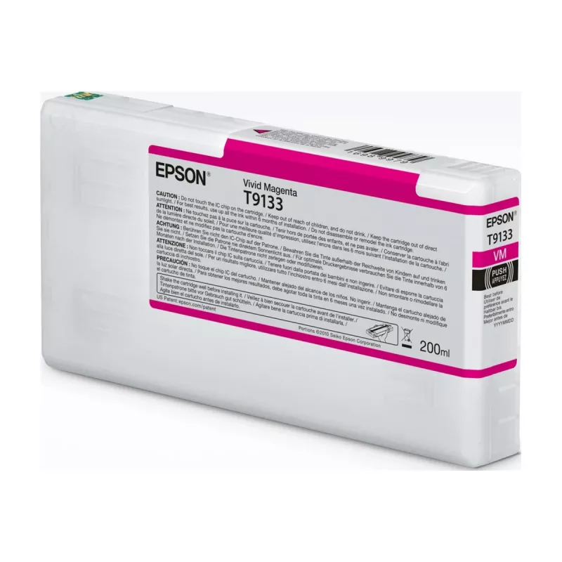 tintes kasetne Epson T91330N Vivid fuksīna – Oriģināls Epson T91330N, Vivid fuksīna