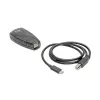 Tripp USB-C uz seriālo adapteri (DB9) - Keyspan, ātrdarbīgs (vīriešu/vīriešu)