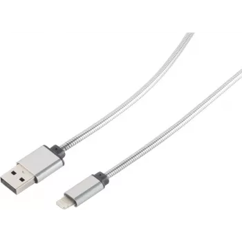 Lightning kabelis S/CONN 14-13001 1m Sudraba