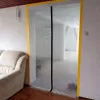 putekļu aizsargbarjera durvju remontam, putekļu aizkars 220X110 taisns