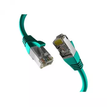 EFB-Elektronik CAT8.1 zaļš, 1,5 m RJ45 komutācijas kabelis S/FTP PIMF LSZH 2000 MHz 40 GB tīkla kabelis Ražotājs: EFB Elektronik (EC020200269)