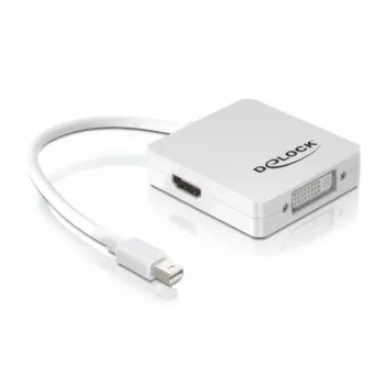 Video kabeļa adapteris DeLOCK 61768 Mini DisplayPort DisplayPort DVI HDMI 0,24 m