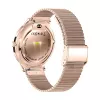 Smartwatch Colmi V89 Stainless Steel Gold ar Bluetooth un sirdsdarbības monitoru