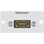 HDMI pagarinājuma kabelis Kindermann 7444000715 — 15 m aktīvs optiskais kabelis, atbalsta 4K 60Hz