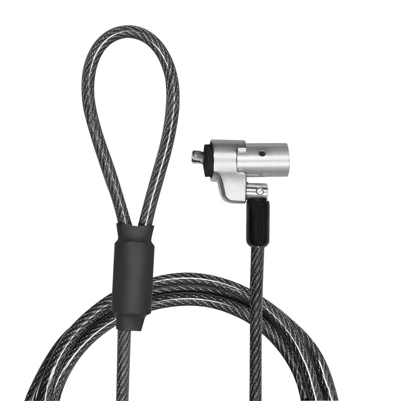 Kabeļa slēdzene LogiLink NBS012 Melna Sudraba