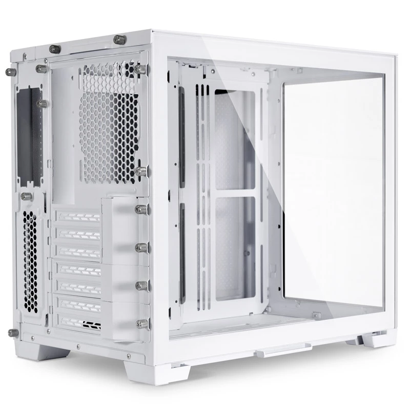 PC korpuss Lian Li O11D Mini-S Mini Tower balts (SFX/SFX-L saderīgs barošanas bloks)