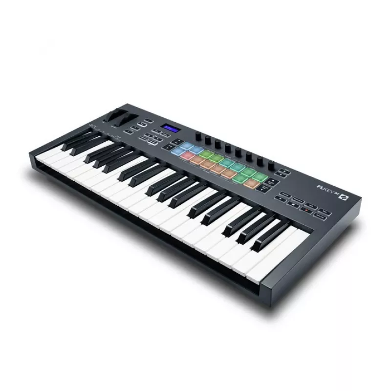 Novation FLKEY 37 - MIDI tastatūra, kas paredzēta FL Studio programmatūrai, 37 taustiņi.
