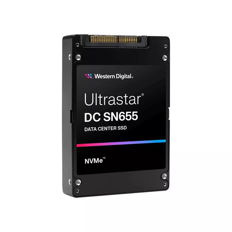SSD disks WESTERN DIGITAL Ultrastar DC SN655 7.68TB and3 PCIe TLC ISE Dual Port