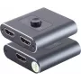 HDMI pārslēdzējs ShiverPeaks SP05-02010 2x1 divvirzienu metāla korpusā 4K2K