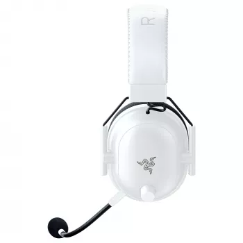Razer BlackShark V2 Pro for PlayStation bezvadu austiņas, galvas saite, spēlēm, USB Type-C, Bluetooth, balta