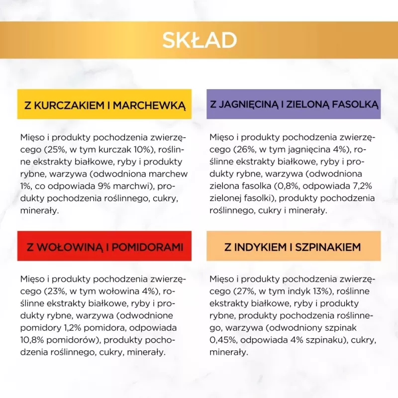Mitrās kaķu barības paciņas Purina Gourmet Gold Savoury Cake Mix 48×85 g, pieaugušiem kaķiem, 74% mitrums, 17% olbaltumvielas