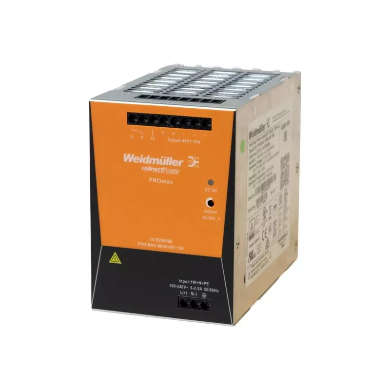Barošanas bloks AXIS PS56 480W, 480 W izeja novērošanas ierīcēm