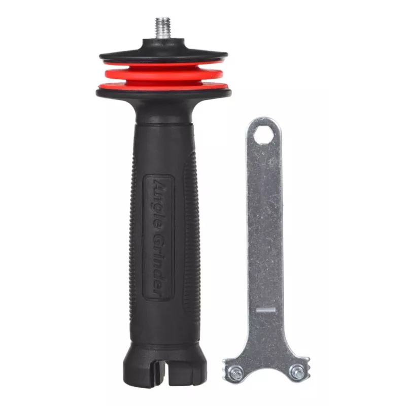 Leņķa slīpmašīna YATO YT-82826, 18V Li-Ion 2Ah, 125 mm disks, 10 000 apgr./min, M14 vītne, bezinstrumentu regulējams aizsargs