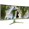 Izliekts datora monitors Arozzi Nova 34 collas (86,4 cm) 3440×1440 21:9 LED 1 ms Zaļš