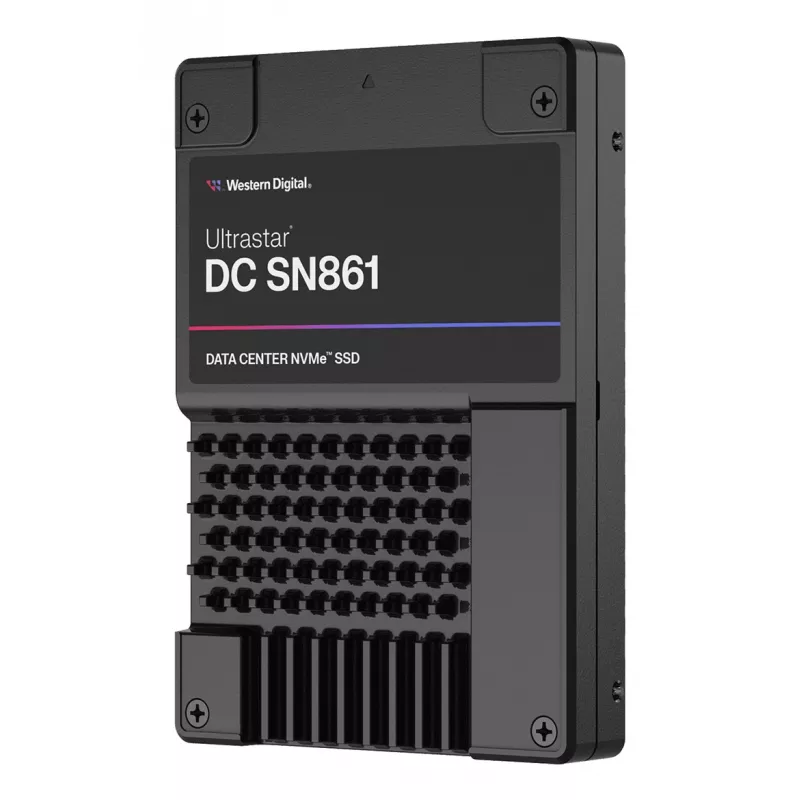 SSD disks Western Digital 3,84 TB U.2 PCI Express 5.0 NVMe Ultrastar DC SN861