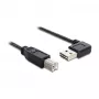 USB kabelis DeLOCK 3m USB 2.0 A - B v/v melns