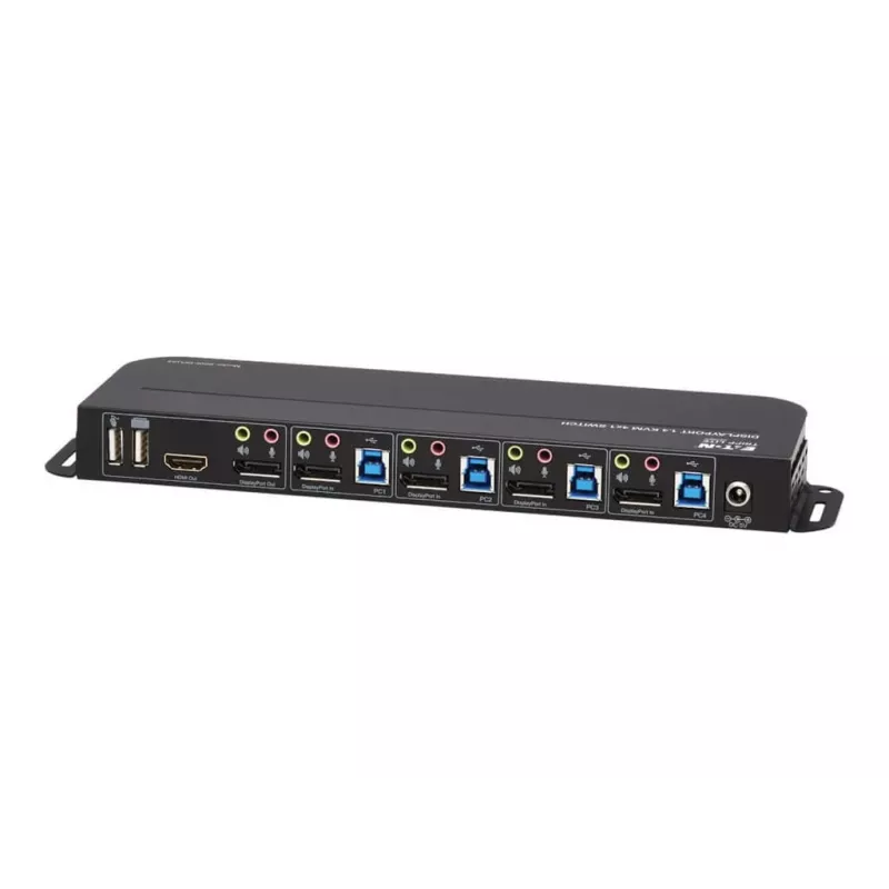 Tripp Eaton Tripp Lite sērija 4-portu DisplayPort KVM ar divkāršām konsoles pieslēgvietām (DP un HDMI)