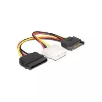 SATA/Molex kabelis DeLOCK 65235 0,165 m