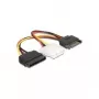 SATA/Molex kabelis DeLOCK 65235 0,165 m