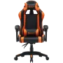 Spēļu krēsls CANYON Core SGCH2 melns/oranžs — ergonomisks dizains, regulējams augstums