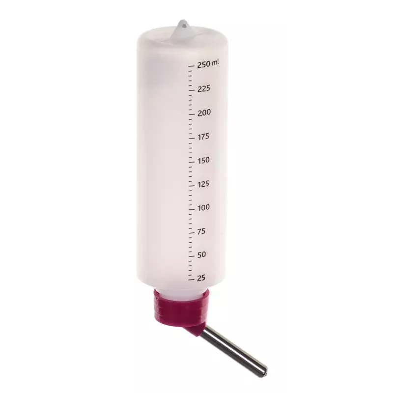 Trixie Plastic Watering Bowl 0.25 L – Mājdzīvnieku dzirdināšanas bļodiņa jūrascūciņām, plastmasa, 201–499 g