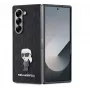 Karl Lagerfeld | KLHCZFD6SAPKINPKK | Aizmugurējais vāks | Samsung | Galaxy Z Fold6 | Plastmasa | Melns