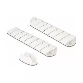 Kabeļu kanāls DeLOCK 740 x 75 mm augstuma regulējams balts