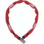 Ķēdes slēdzene ABUS 57659 sarkana 1100 mm