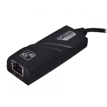 Saskarnes karte Akyga AK-AD-31 USB 3.2 Gen 1 uz Gigabit Ethernet (1000 Mbps), RJ-45, melna