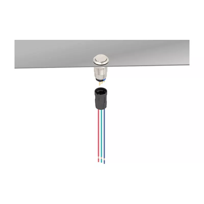 Tapu ligzdas savienotājs DeLOCK 90789 230V 24mm taisns