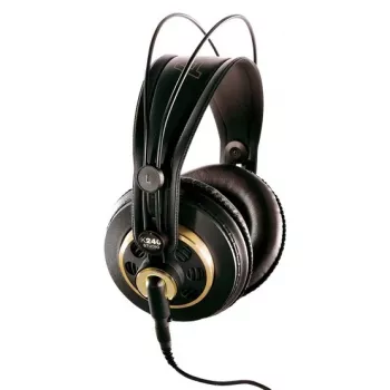 AKG K240 Studio - studijas, ausīs ievietojamas, daļēji atvērtas austiņas