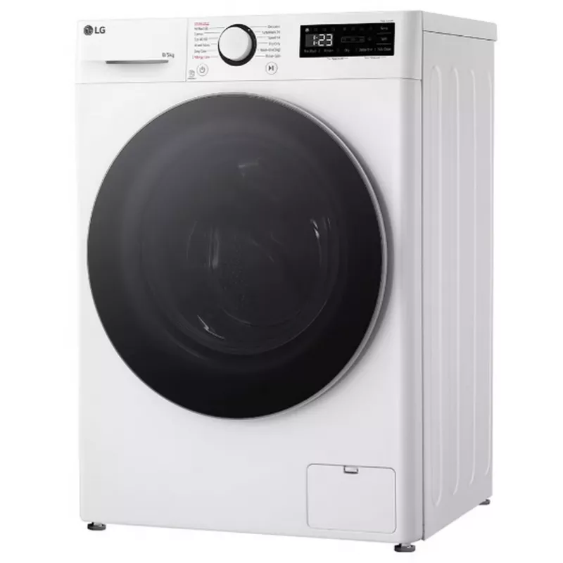 LG F2DR508S1W Veļas mazgājamā mašīna ar žāvētāju 8 kg / 5 kg 1400 RPM Balta