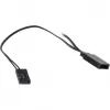 INTER-TECH Argus RS-051 ARGB 120mm korpusa ventilators – melns