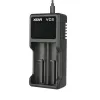 XTAR VC2 mājsaimniecības bateriju USB lādētājs