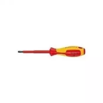Knipex VDE Torx skrūvgriezis ar izmēru T 25, asmens garums: 80 mm, DIN EN 60900 (98 26 25)