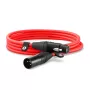 RØDE XLR3M-R audio kabelis 3 m XLR sarkans
