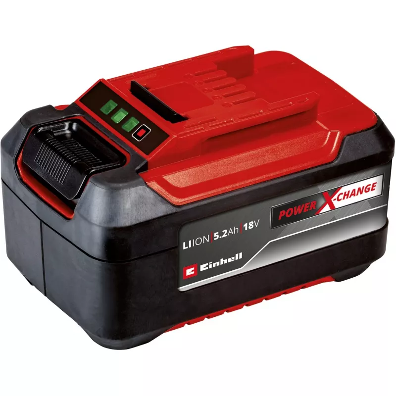 Einhell 4512114 PXC-Plus sākuma komplekts, 5,2 Ah akumulators un 4 A ātrais lādētājs, 18 V