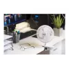 Adler | Ventilators ar skavu | AD 7317 | Galda ventilators | Balts | Diametrs 15 cm | Ātrumu skaits 2 | 30 W