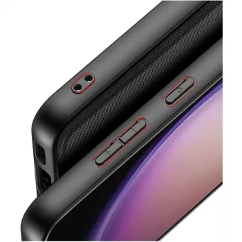 Cover nevox StyleShell NYLO Samsung Galaxy S25+ 6.8 collas Melns