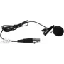 Piespraužamais mikrofons Omnitronic UHF-300 bezvadu lavalier 863–865 MHz