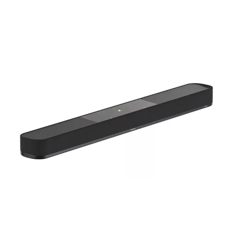 Skaņu panelis Sennheiser AMBEO Soundbar Plus SB02 — 500 W, 9 skaļruņi, 2x HDMI 2.0, HDMI eARC, Wi‑Fi, Bluetooth