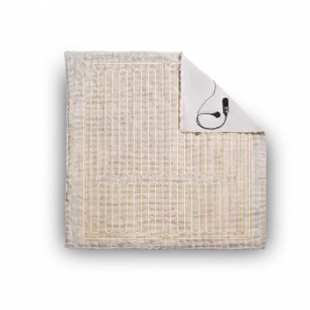 Duux Yentl Apsildāmā virssega, 200 x 200 cm | DXOB12 | Sildīšanas līmeņu skaits 9 | Personu skaits 1 | Mazgājama | Tālvadības pults | Premium mākslīgā kažokāda | 200 W | Bubble Gray